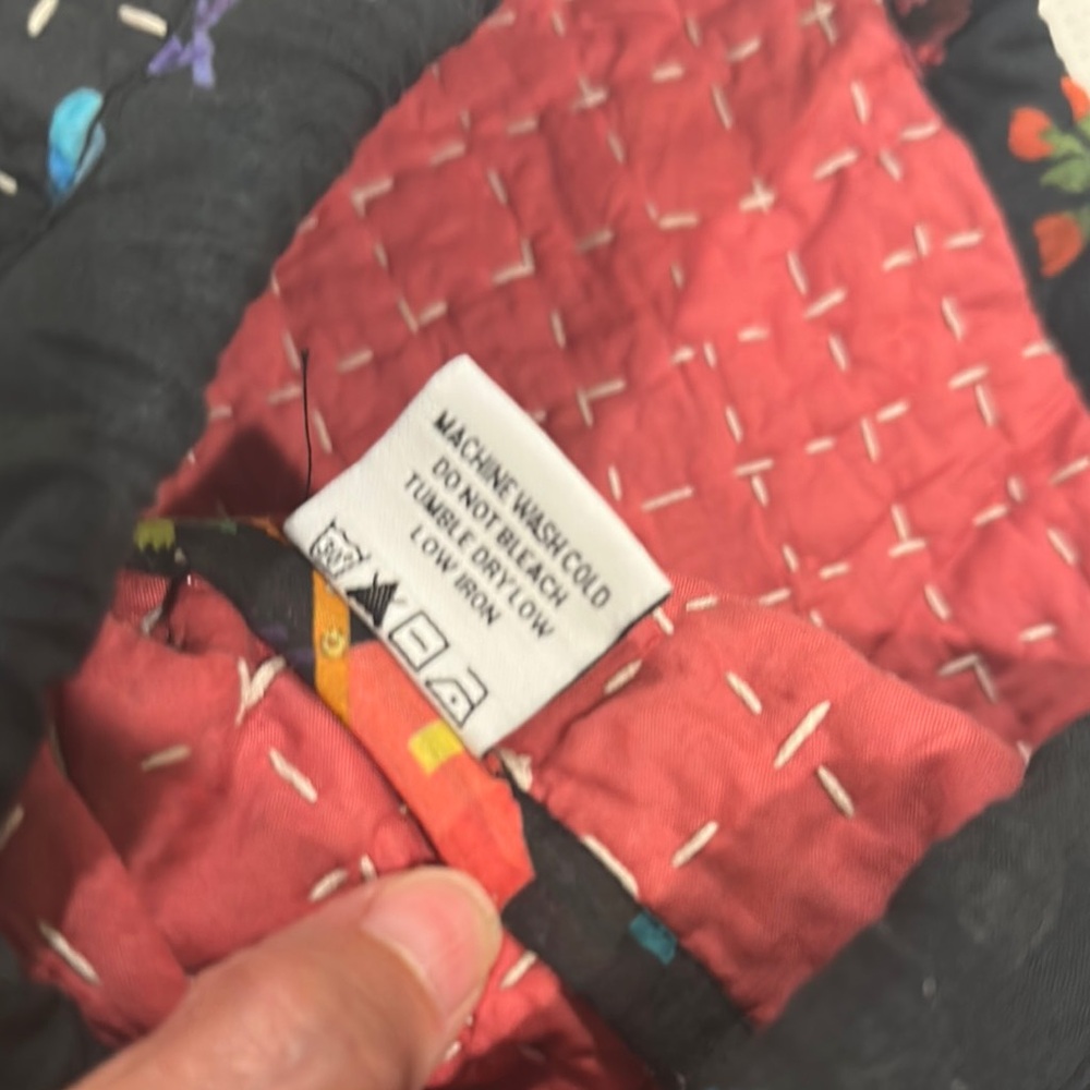 Johnny Was Multicolor Floral Quilt - Picture 6 of 12